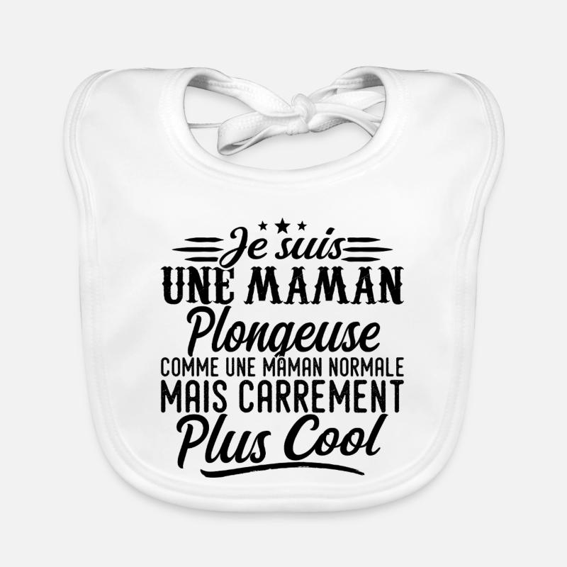 Diving Mom: normal, but more badass Organic Baby Bibs