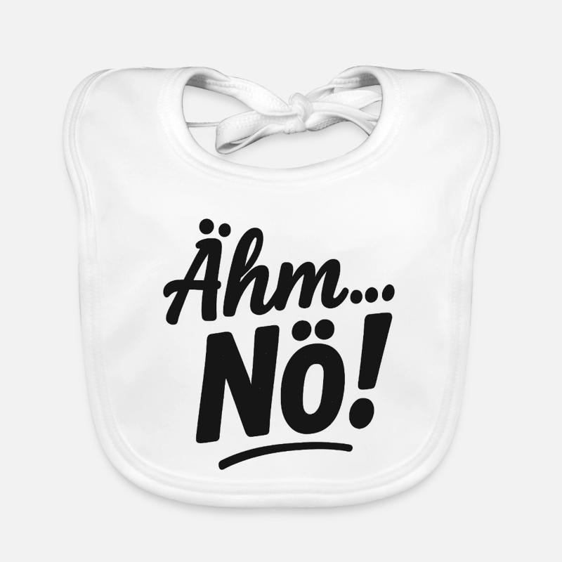 Um, nope. Scripture Saying Organic Baby Bibs