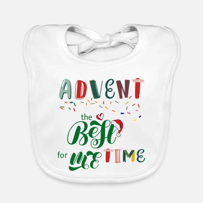 Advent Die Beste Zeit Baby Bio-Lätzchen