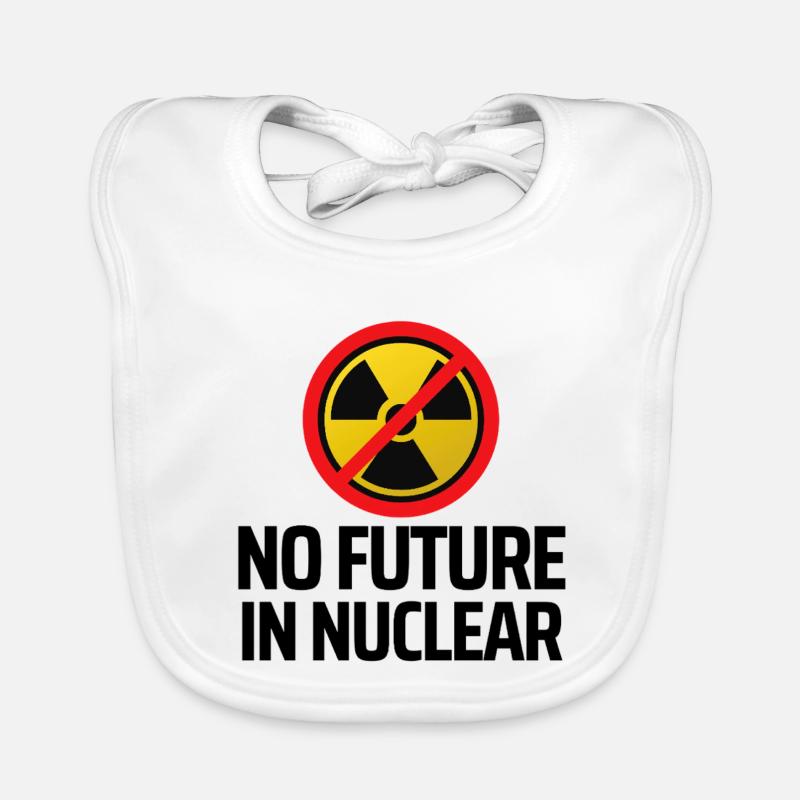 Pas d’énergie nucléaire Bavoir bio Bébé
