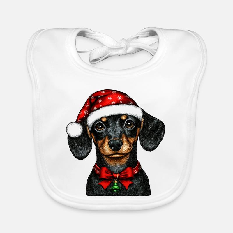 Teckel de Noël Bavoir bio Bébé
