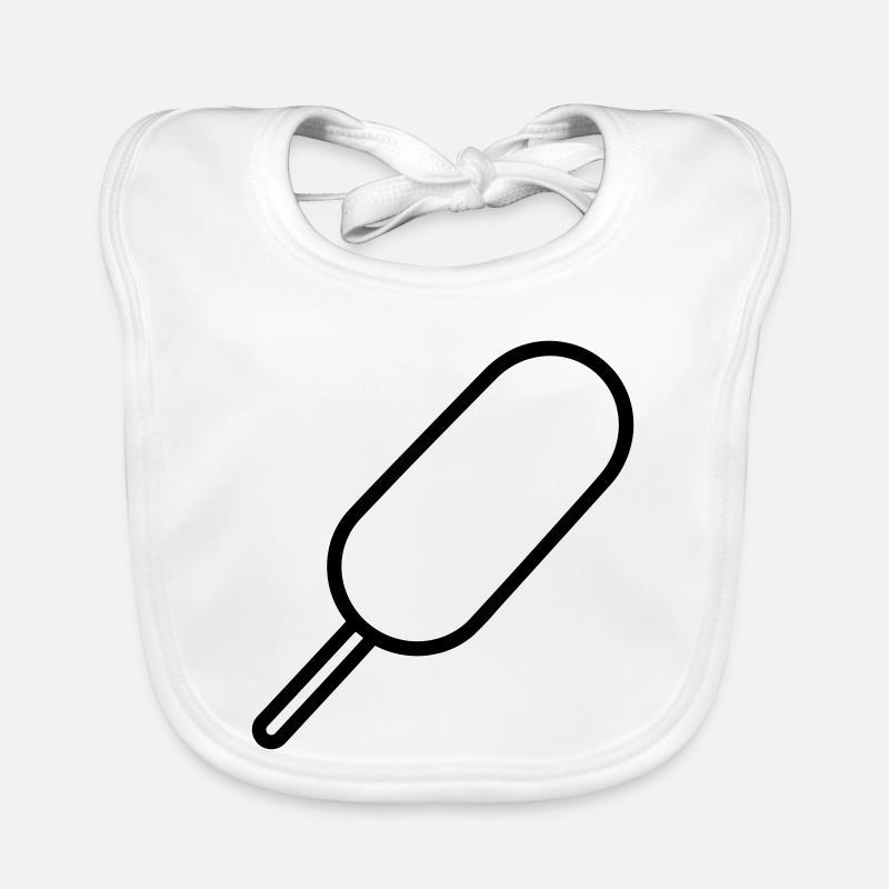 corn dog Bavoir bio Bébé