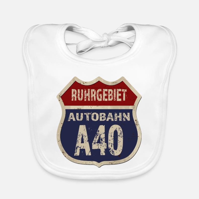 A40 - Région de la Ruhr Bavoir bio Bébé