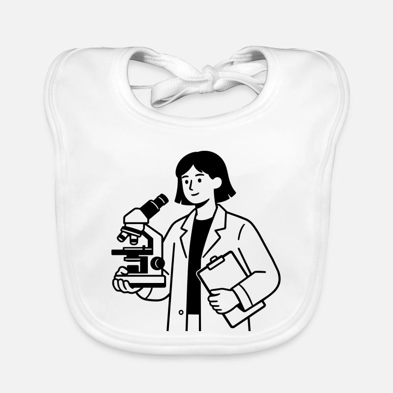 scientifique Bavoir bio Bébé