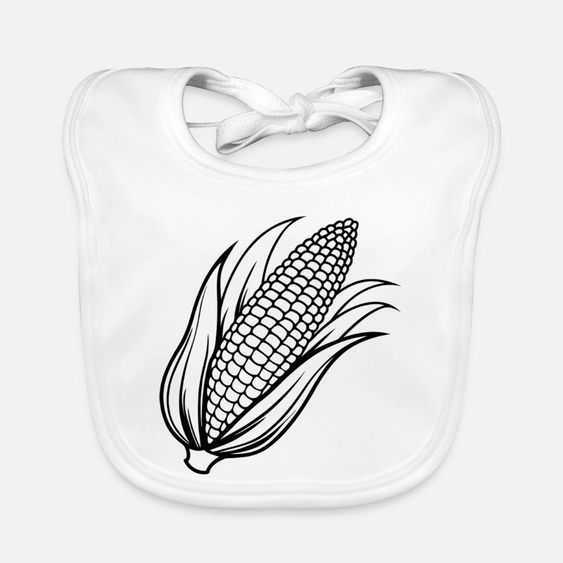 Corn Organic Baby Bibs