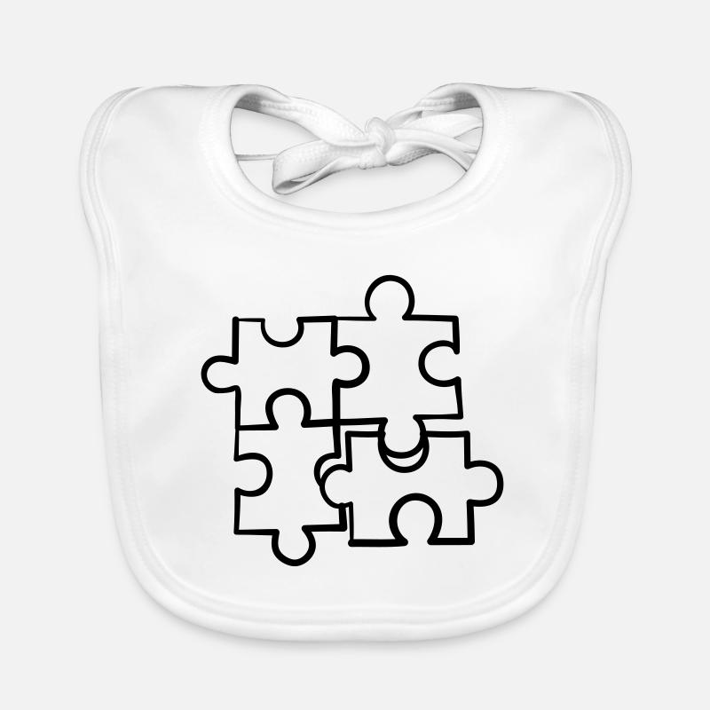 Puzzle Baby Bio-Lätzchen