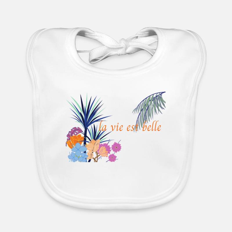 la vie est belle Organic Baby Bibs