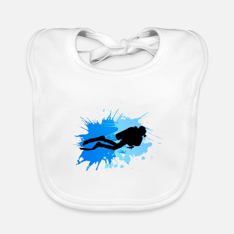Diver Organic Baby Bibs