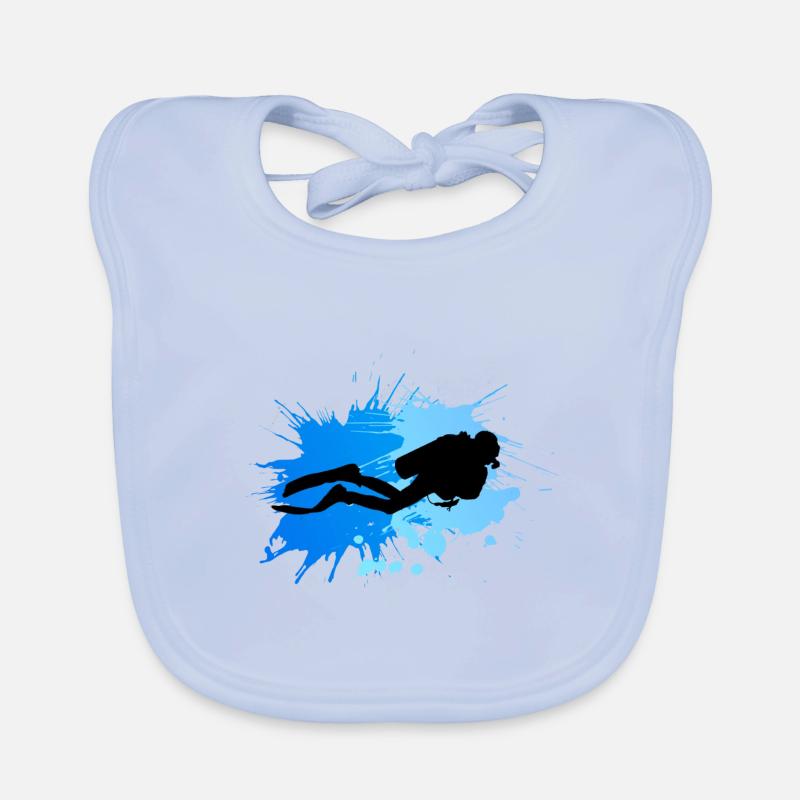 plongeur Bavoir bio Bébé