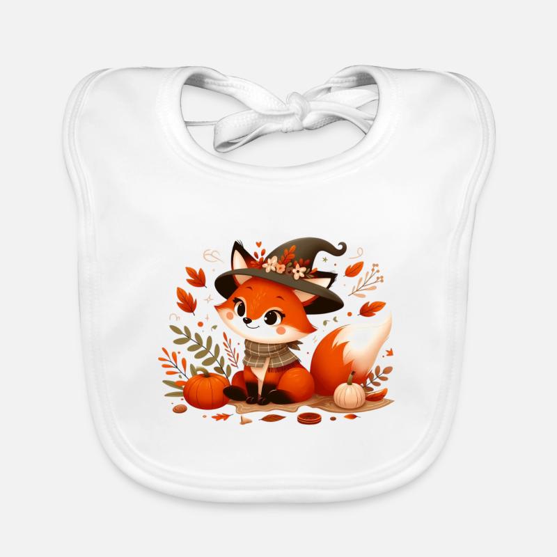 fox autumn 8 Bavoir bio Bébé