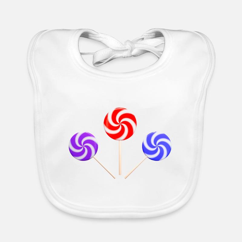 Lollipop Organic Baby Bibs
