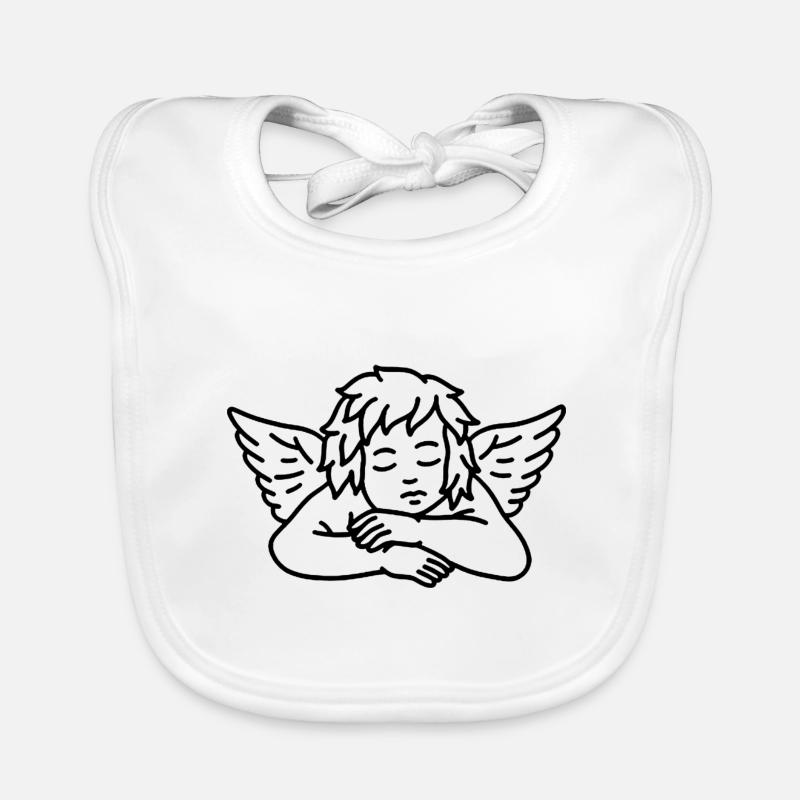 Ange triste Bavoir bio Bébé