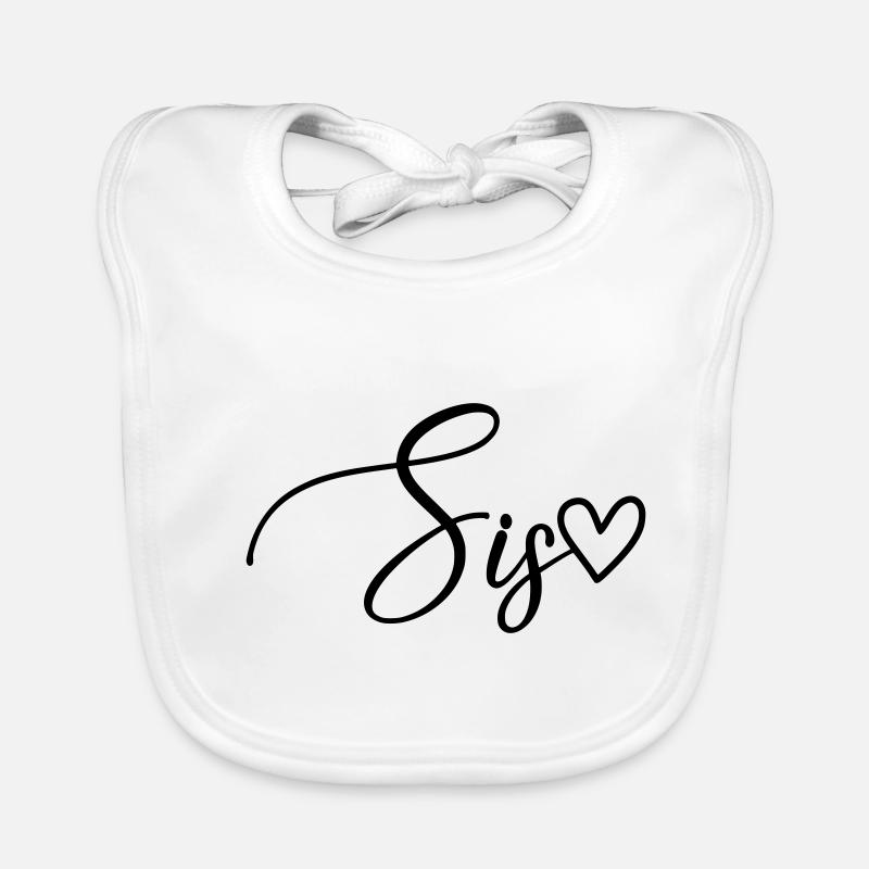 Sis Schwester Baby Bio-Lätzchen