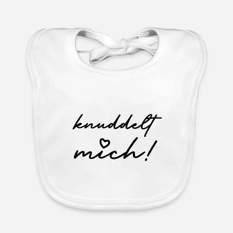 knuddelt mich! Baby Bio-Lätzchen