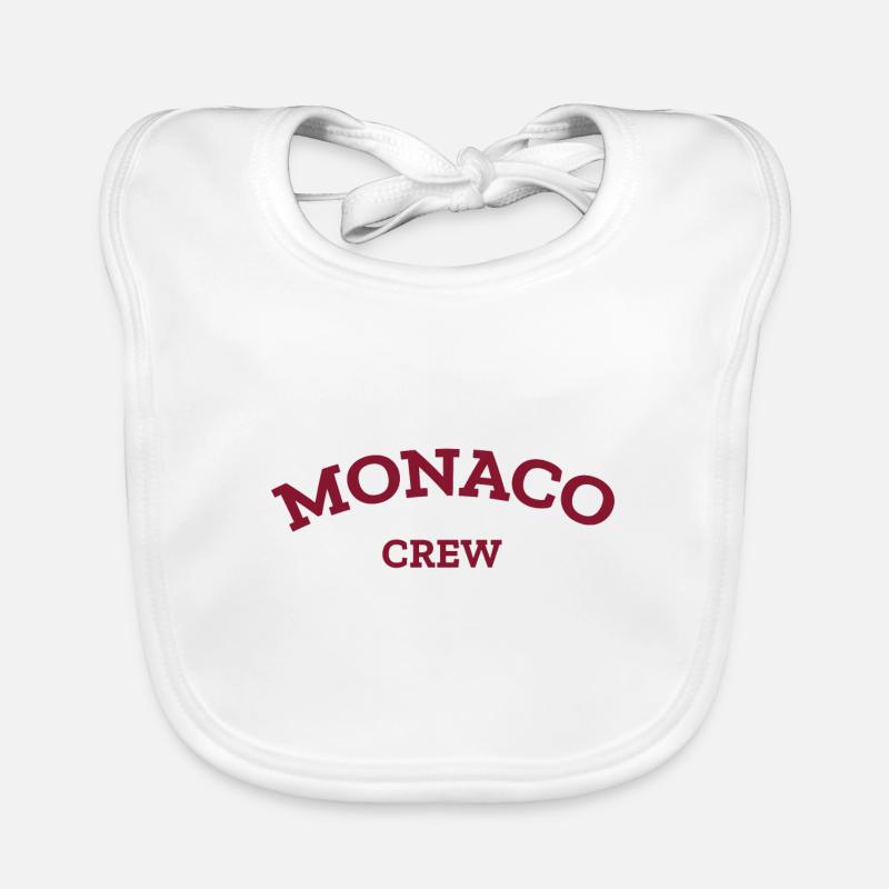Monaco Crew - Monte Carlo - Mediterranean Sea Organic Baby Bibs