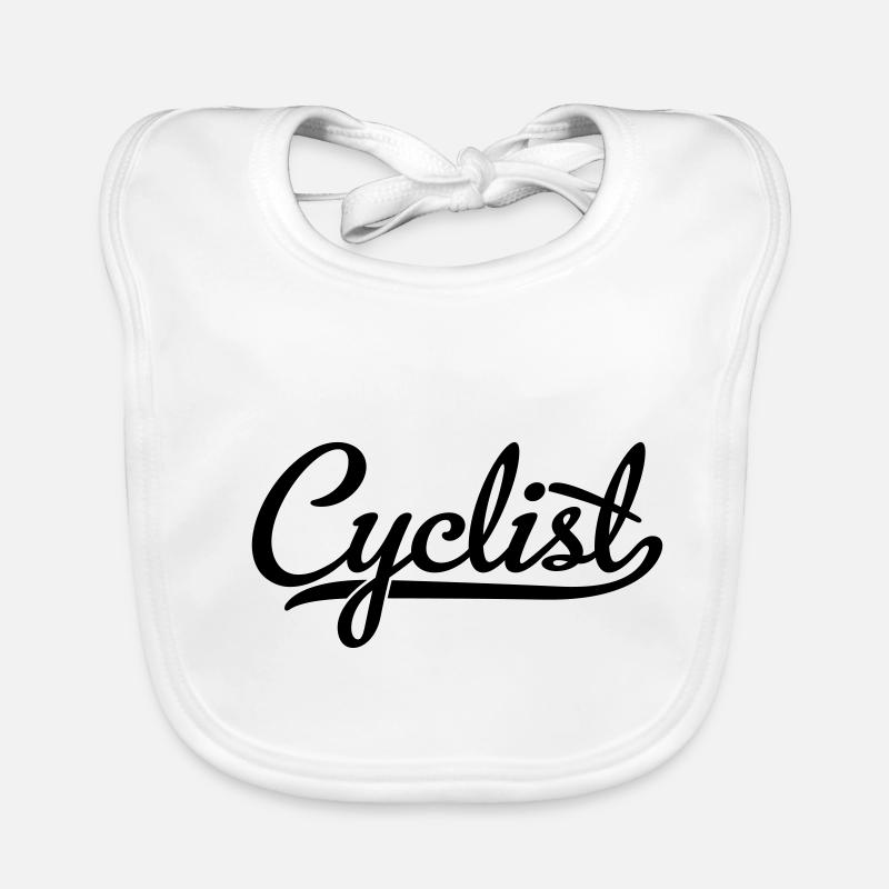 Cyclist Bavoir bio Bébé