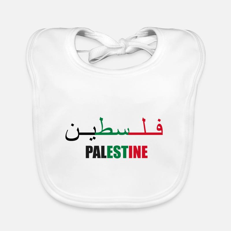 Palestine Organic Baby Bibs