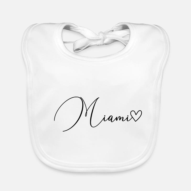 Police de Miami Bavoir bio Bébé