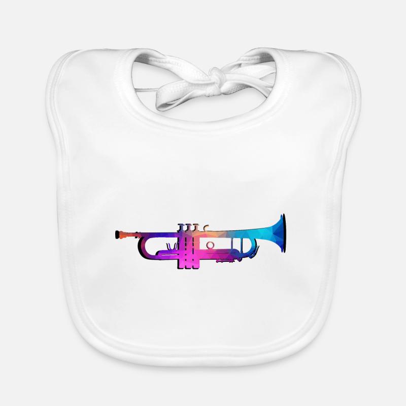 Trompete Baby Bio-Lätzchen