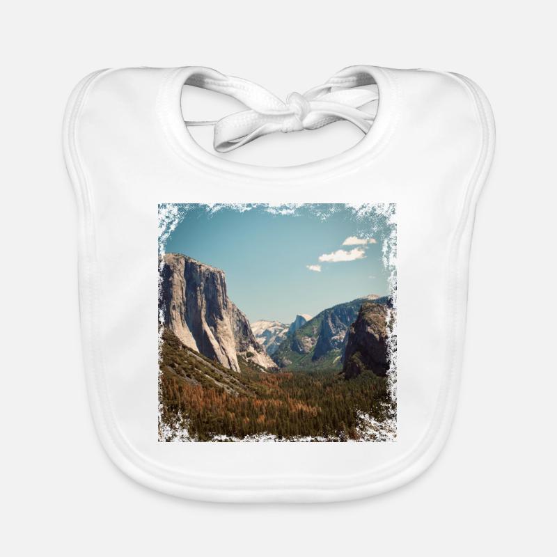 Yosemite Valley Organic Baby Bibs