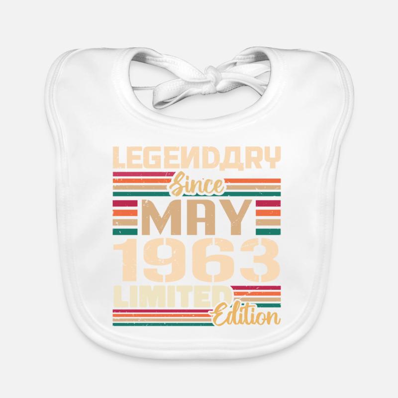 May 1963 May - Jubilee May 1963 Organic Baby Bibs