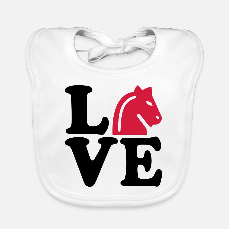 chess Organic Baby Bibs