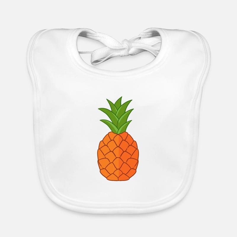 pineapple Organic Baby Bibs