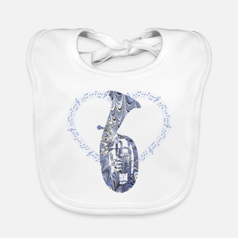 tenor horn e 44 Organic Baby Bibs