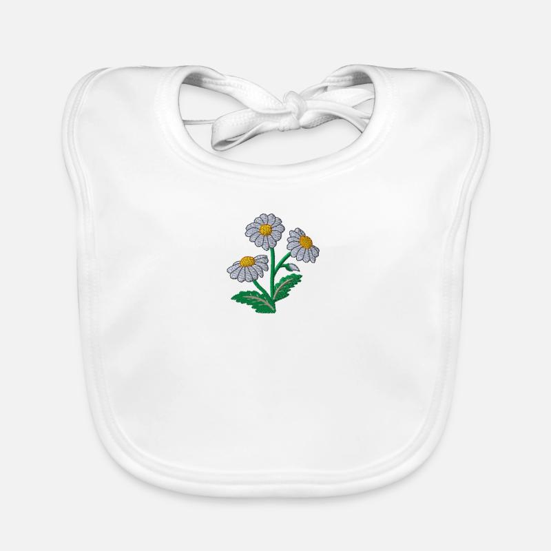 Gänseblümchen Baby Bio-Lätzchen