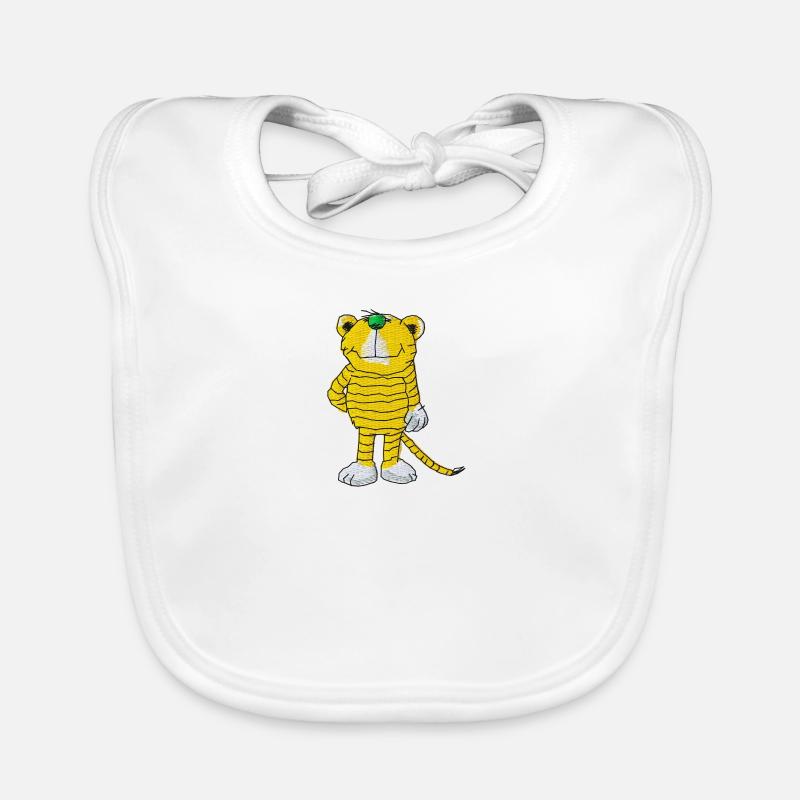 Janosch Kleiner Tiger Stick Baby Bio-Lätzchen