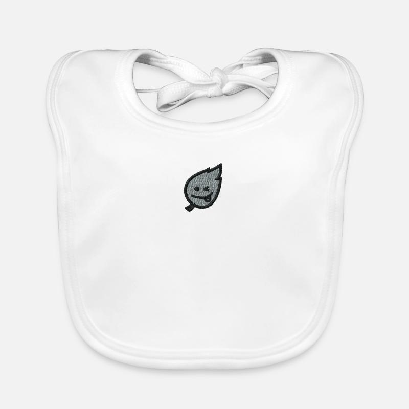 Feuille Emoji Bavoir bio Bébé
