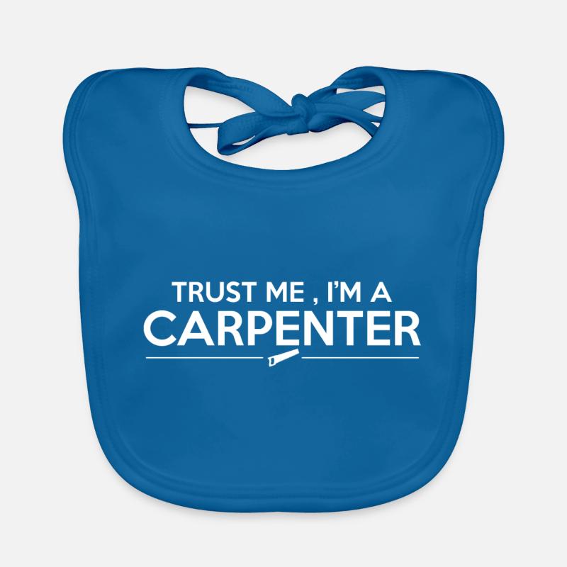 Carpenter carpenter joiner carpenter gift Organic Baby Bibs