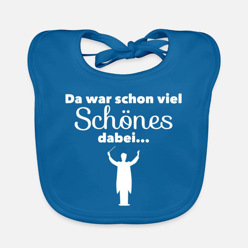 Da war schon viel Schönes dabei... - Dirigenten Baby Bio-Lätzchen