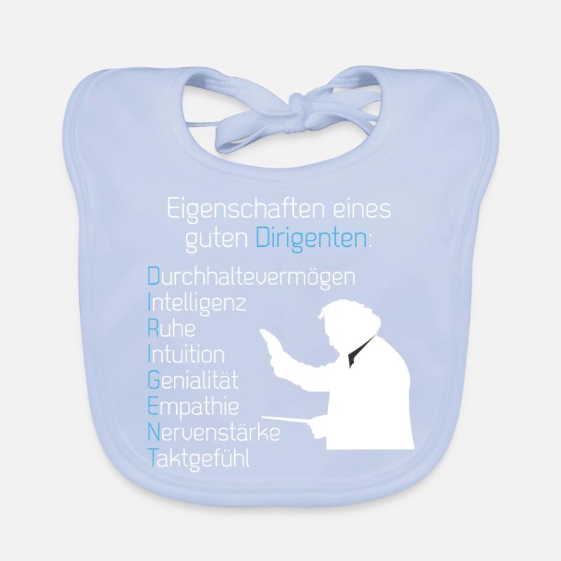 Eigenschaften eines Dirigenten Chor Chorsingen Baby Bio-Lätzchen