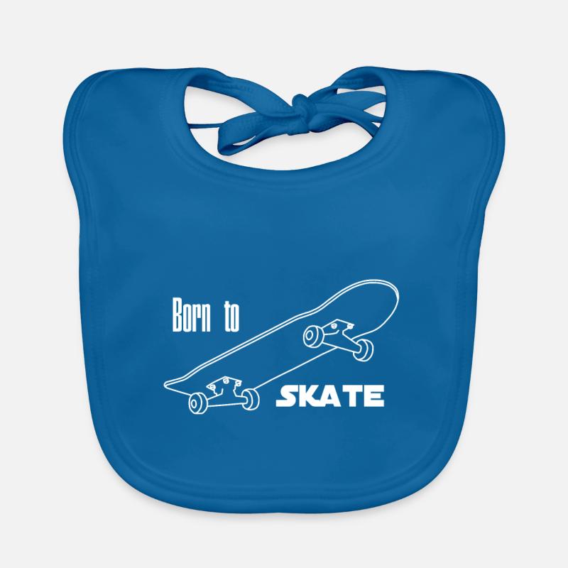 Skateboard Baby Bio-Lätzchen