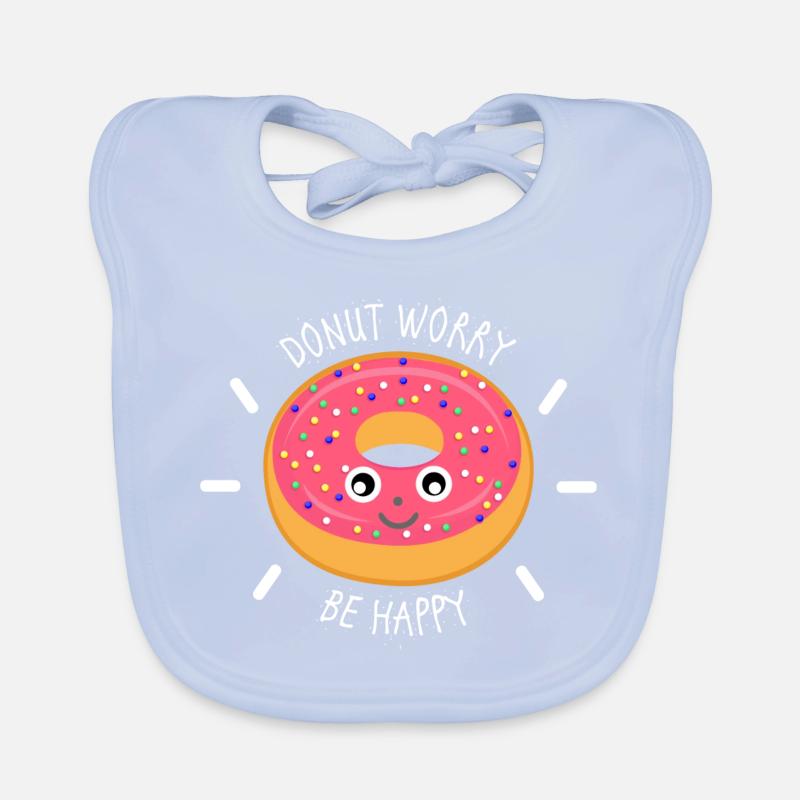 donut Organic Baby Bibs