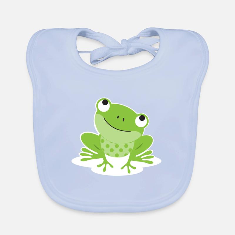 frog Organic Baby Bibs