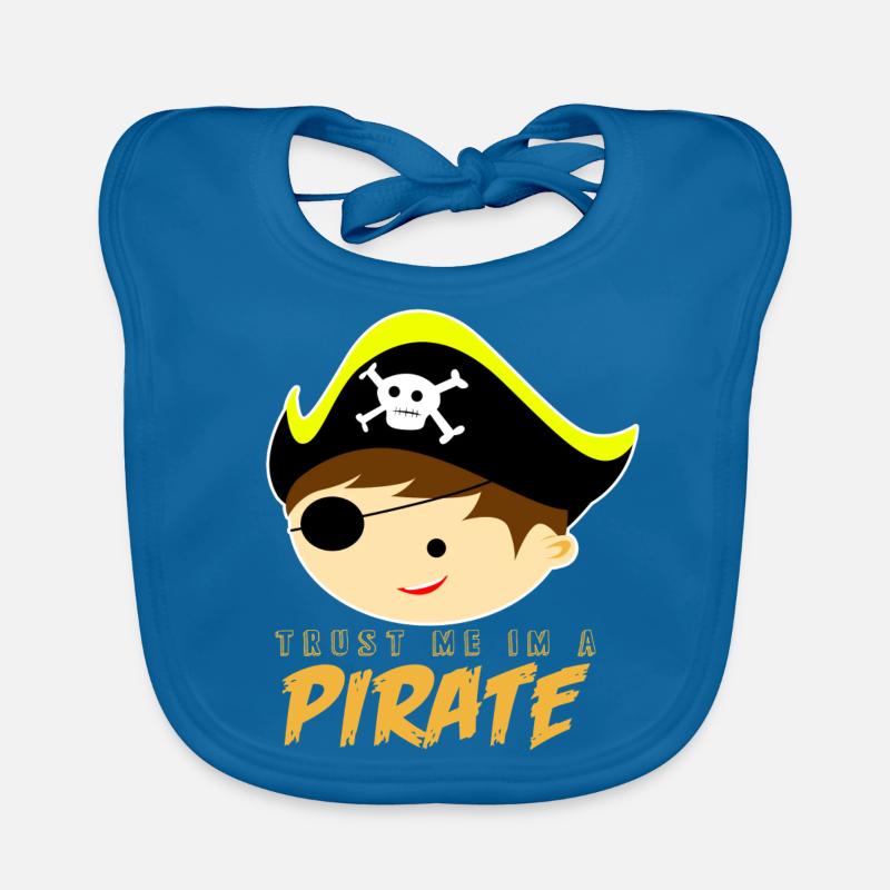 Pirat Baby Bio-Lätzchen