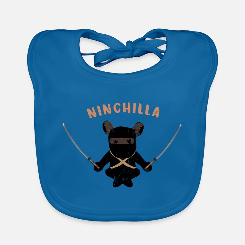 Samurai ninja cadeau Bavoir bio Bébé