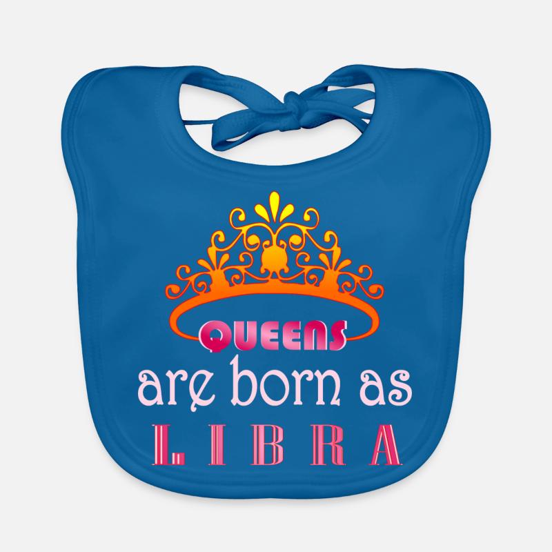 Sternzeichen Waage Baby Bio-Lätzchen