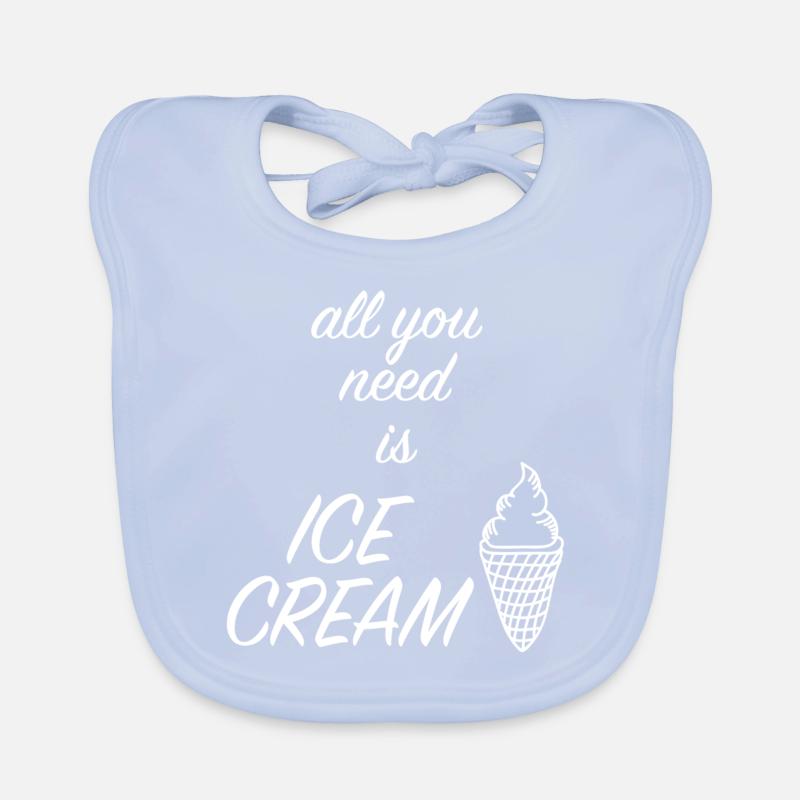 Eis Baby Bio-Lätzchen