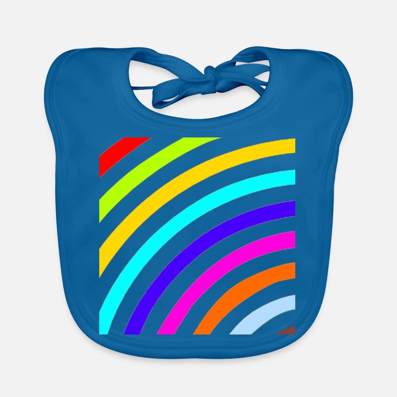 rainbow Organic Baby Bibs