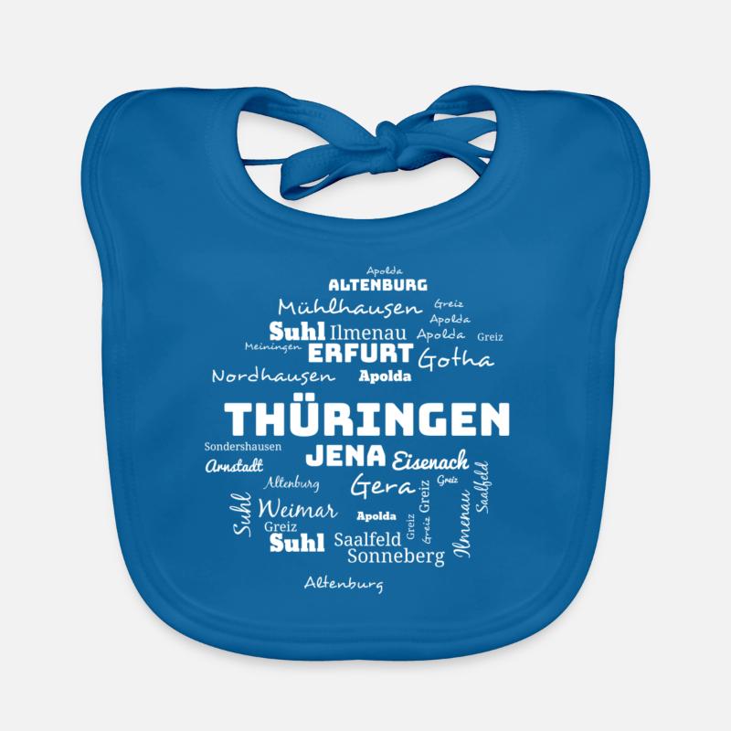 Thüringen Städte Geschenk Baby Bio-Lätzchen