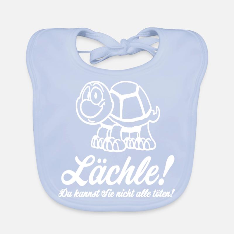 Smile you can not kill them all - toad Organic Baby Bibs