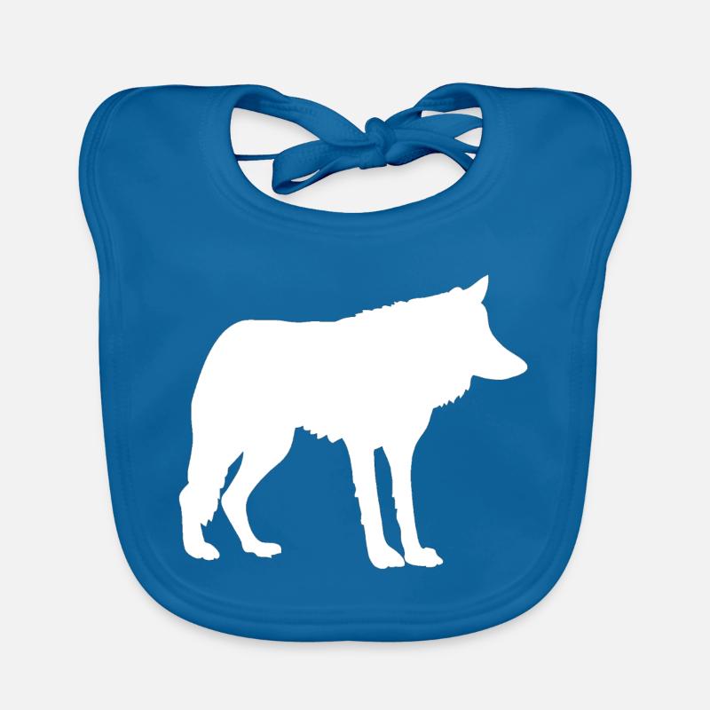 Wolf Pack Wolf Pack Wolf Bavoir bio Bébé