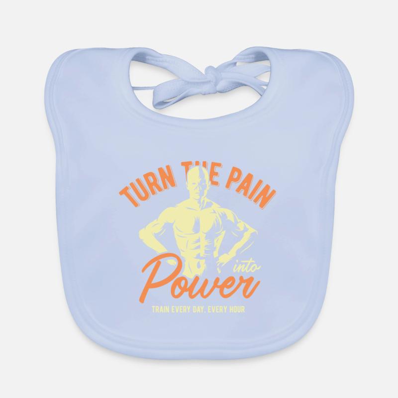 puissance Bavoir bio Bébé