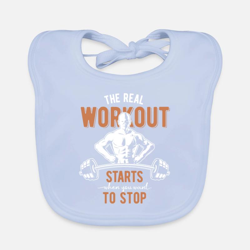 Beast Mode Bavoir bio Bébé