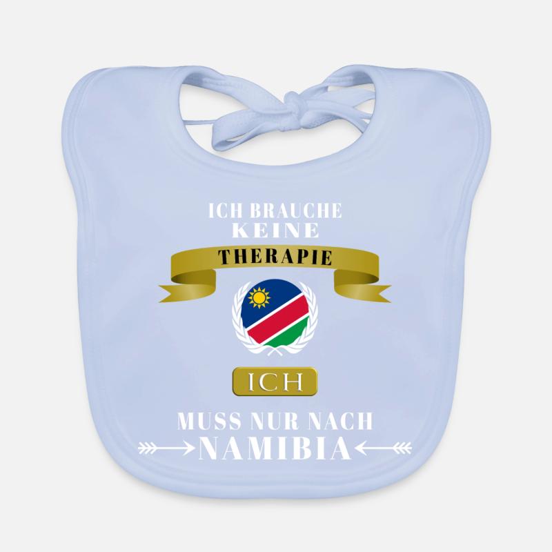 Namibia Süd-West-Afrika Design Geschenk Idee Baby Bio-Lätzchen