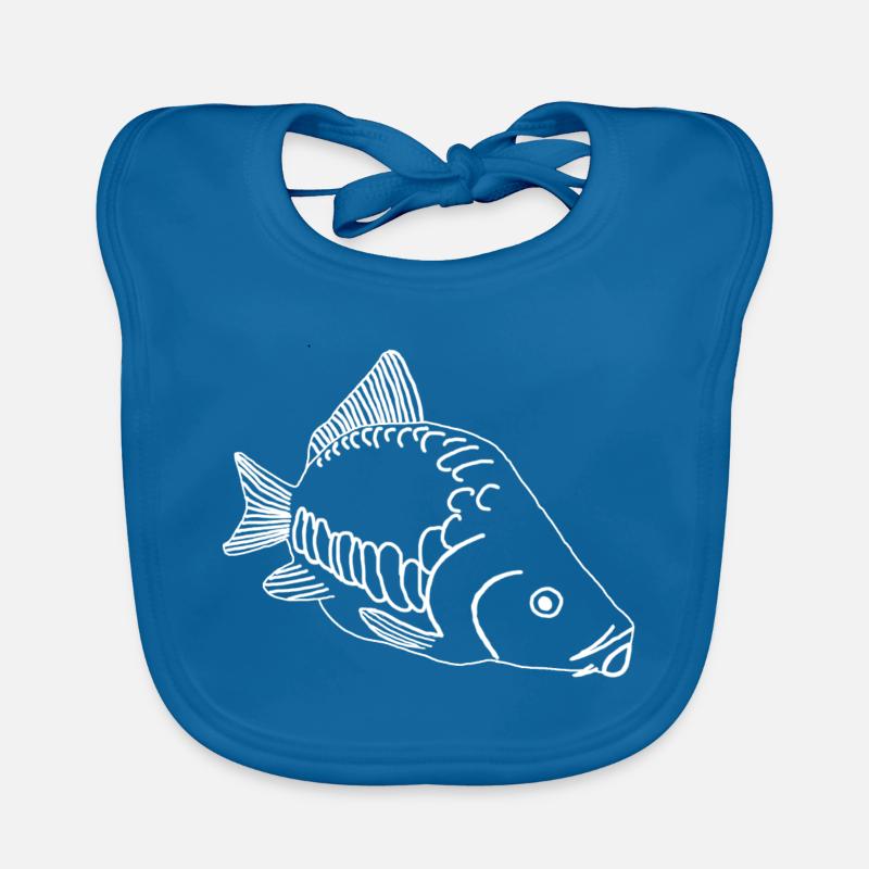 carp Organic Baby Bibs
