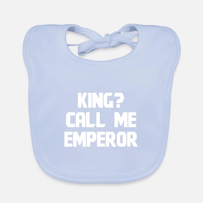 Ich bin IMPERATOR Baby Bio-Lätzchen